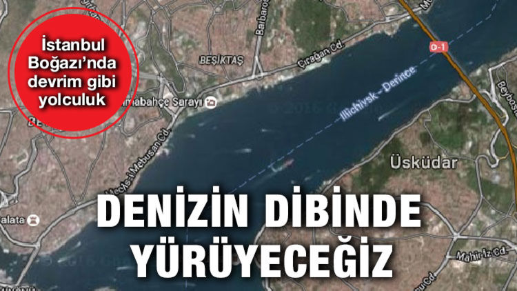 Üsküdar-Kabataş Tüneliyle Yürüyerek Rahatlıkla Karşıya Geçebilecek Resim2